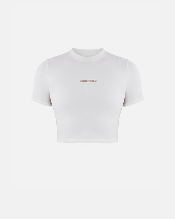 Basics Baby Tee White