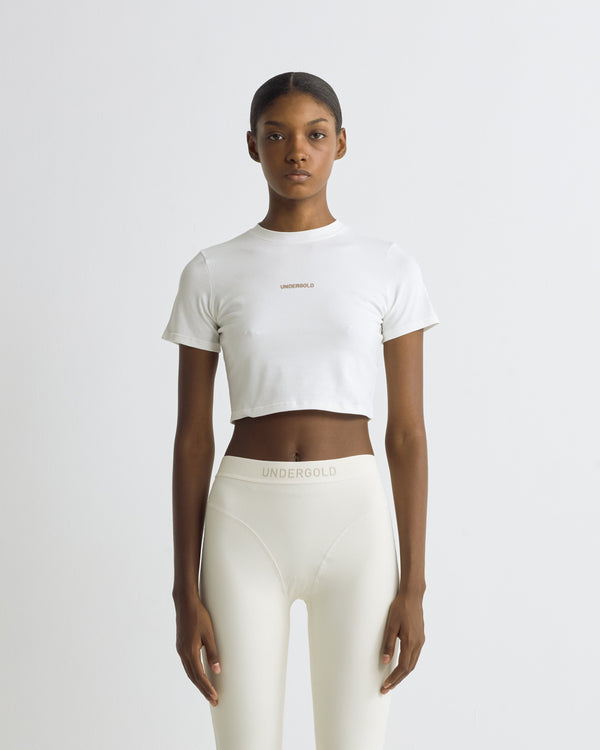 Basics Baby Tee White