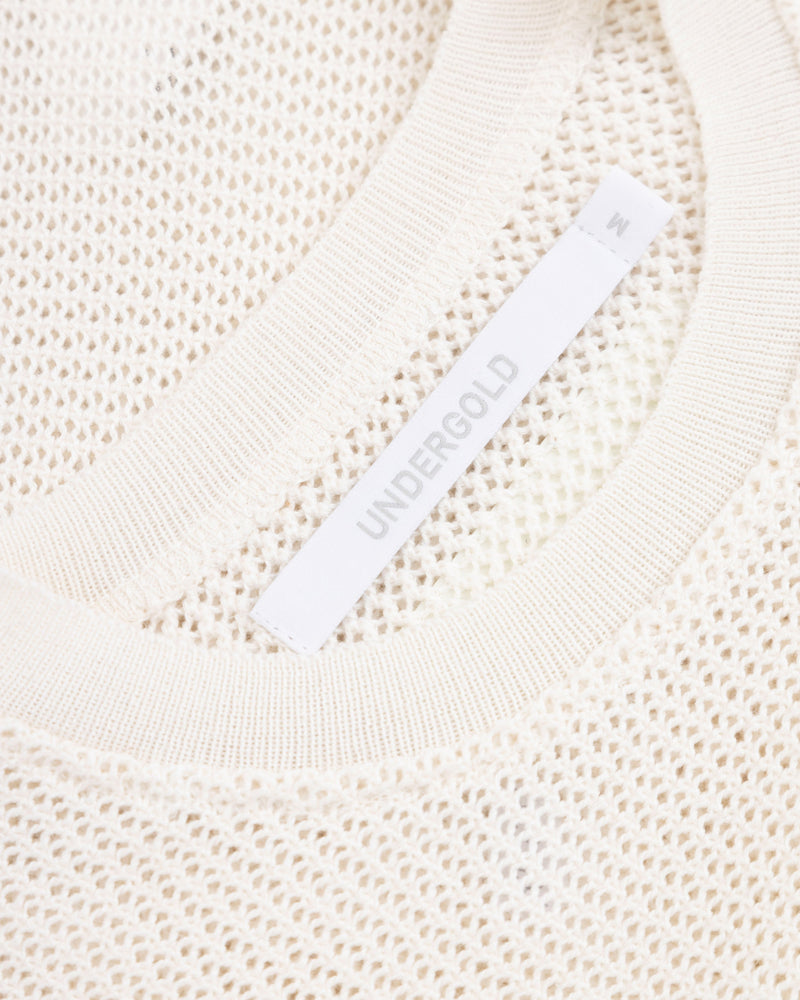 Basics Knit Baby Tee Cream