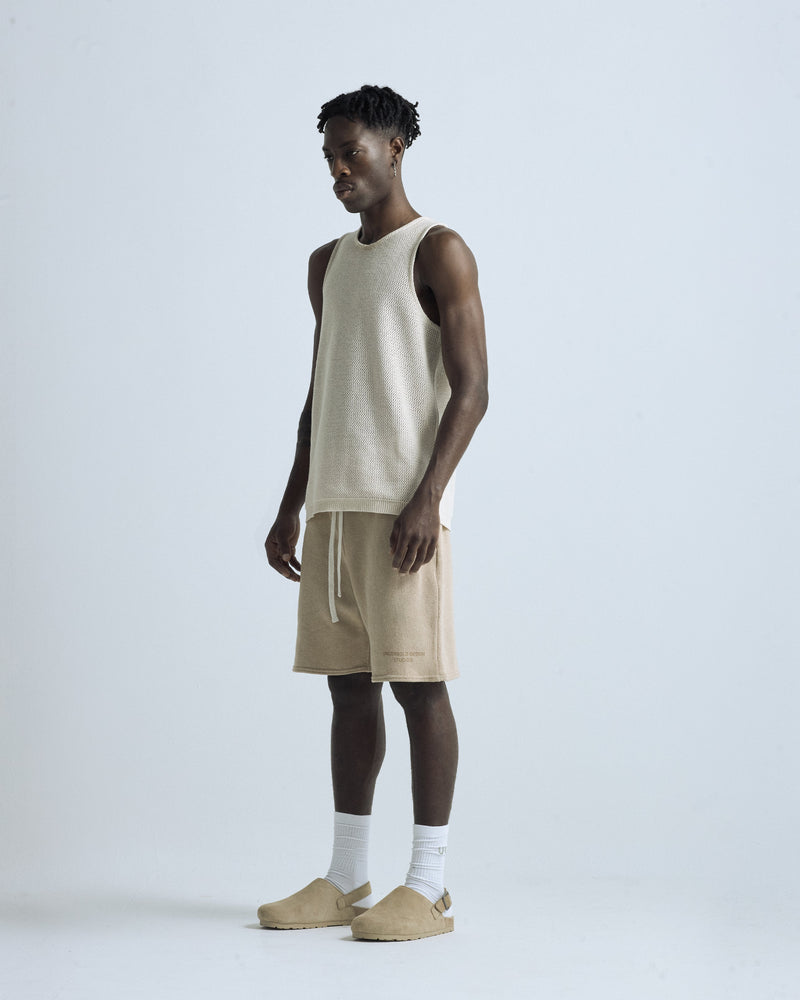 Basics Knit Tank Top Bone