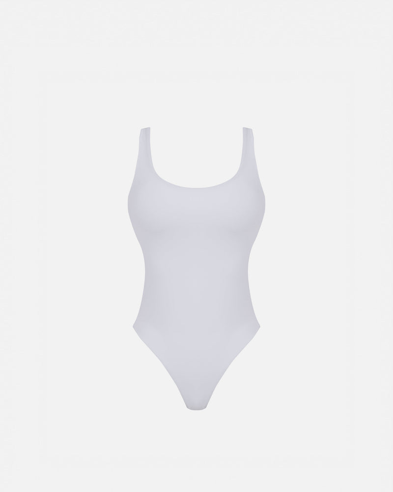 Basics Neckline Body White