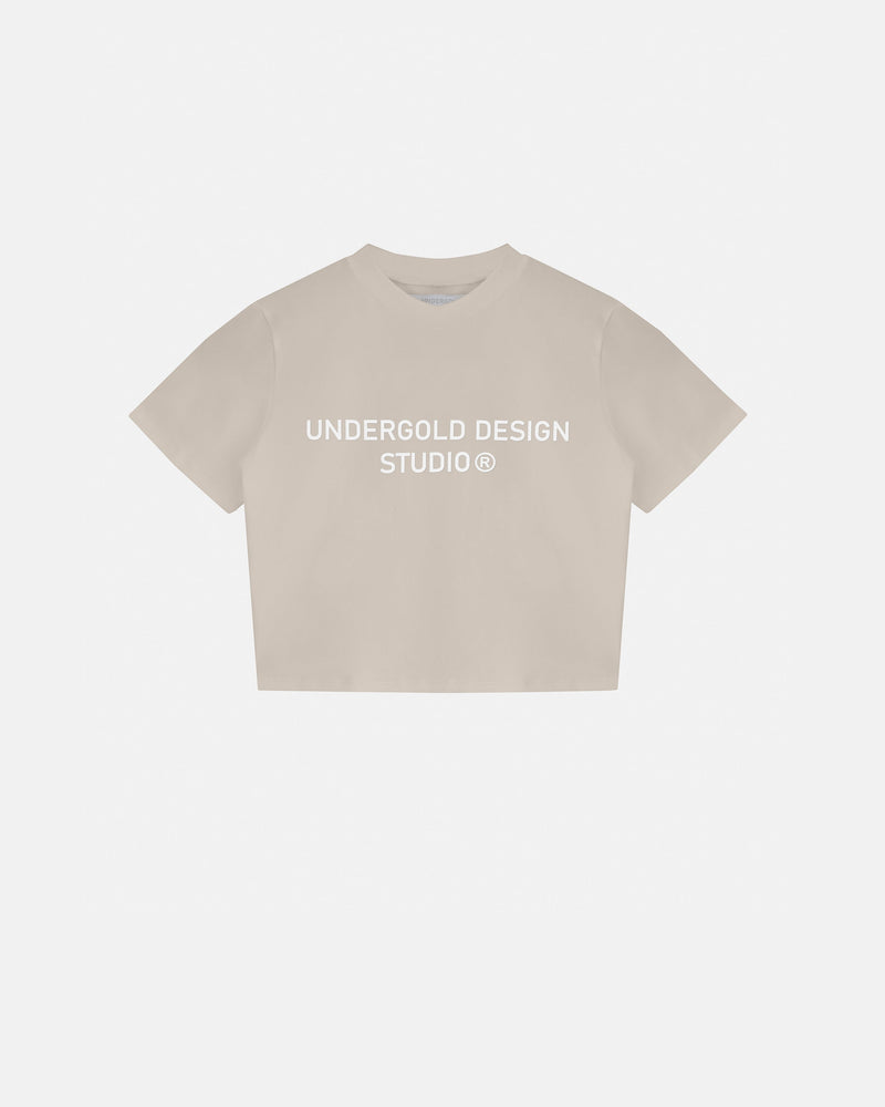Basics Undergold Design Studio Baby Tee Light Gray