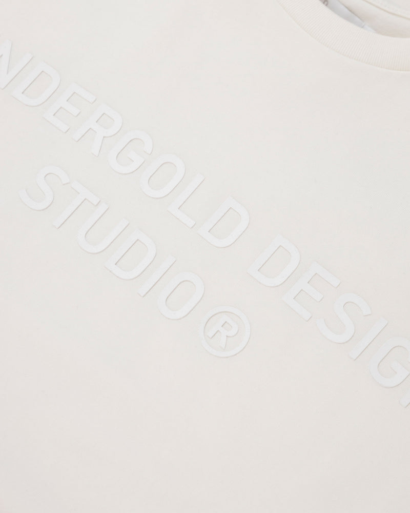 Basics Undergold Design Studio Regular Fit T-shirt Bone