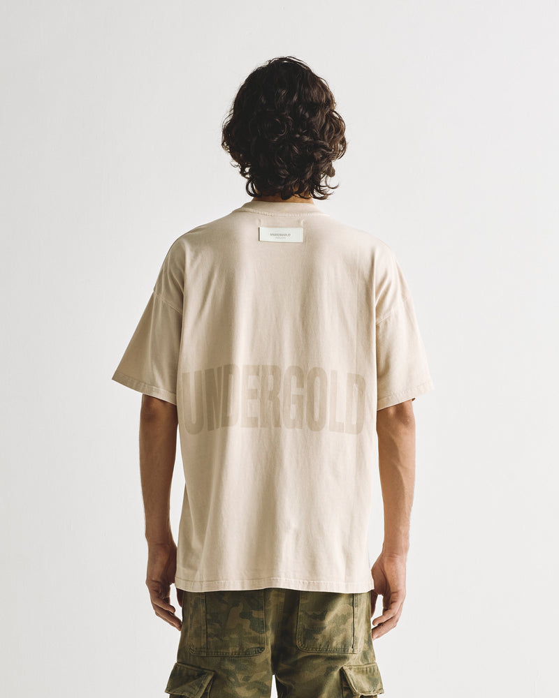 Basics Undergold T-shirt Cream