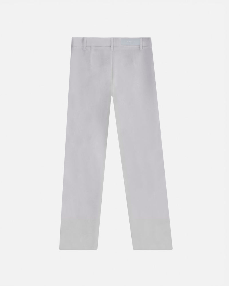 Basics Wide Trousers Silver