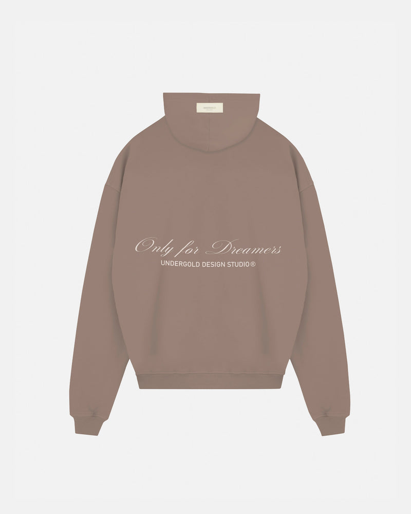 Dreamers Basic Hoodie Brown