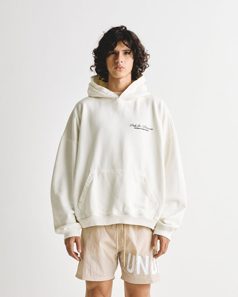 Dreamers Basic Hoodie White