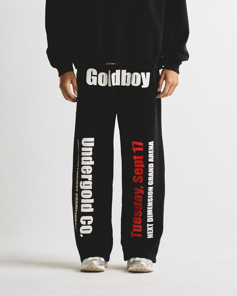 Dreamers Goldboy Straightpants Black