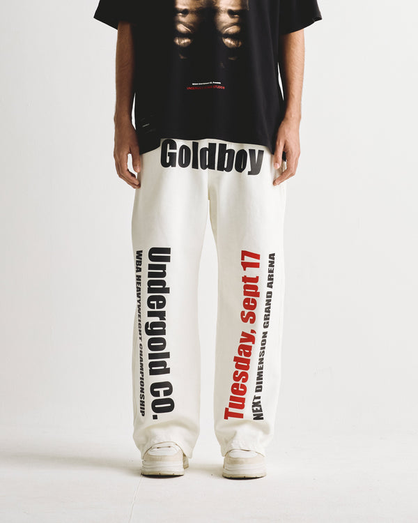 Dreamers Goldboy Straightpants White