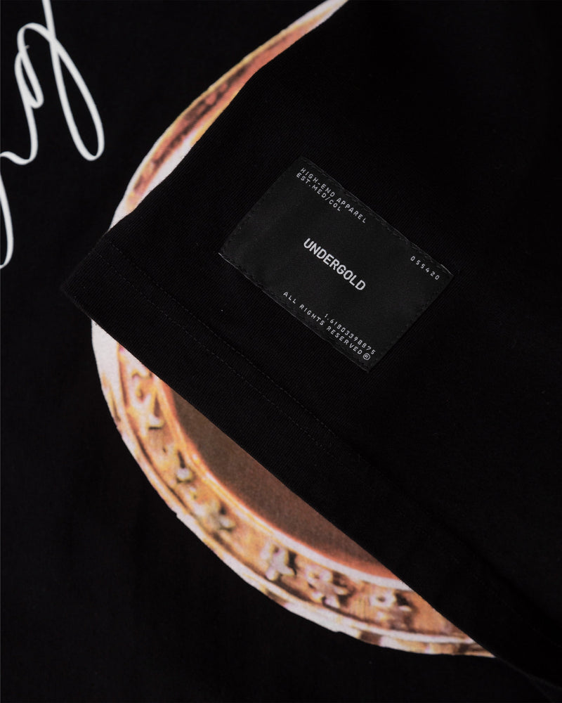 Dreamers Golden Ring T-shirt Black