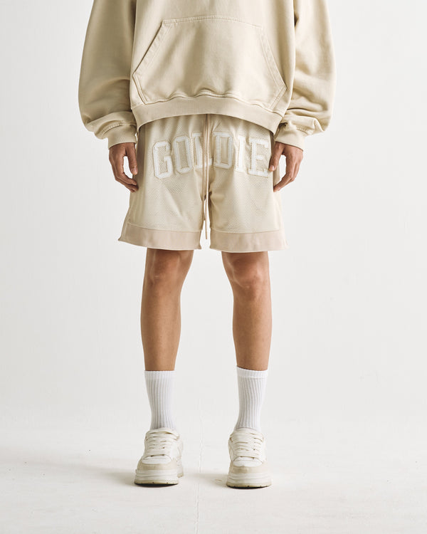 Dreamers Goldie Basketball Shorts Cream