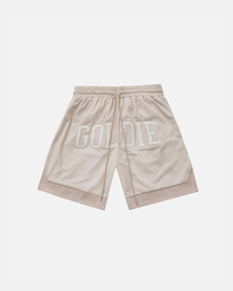 Dreamers Goldie Basketball Shorts Cream