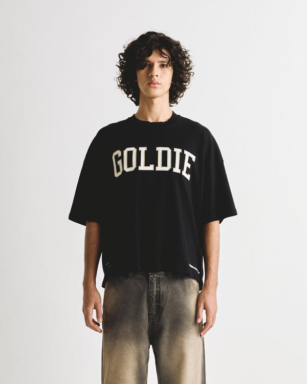 Dreamers Goldie Boxy Fit T-shirt Black