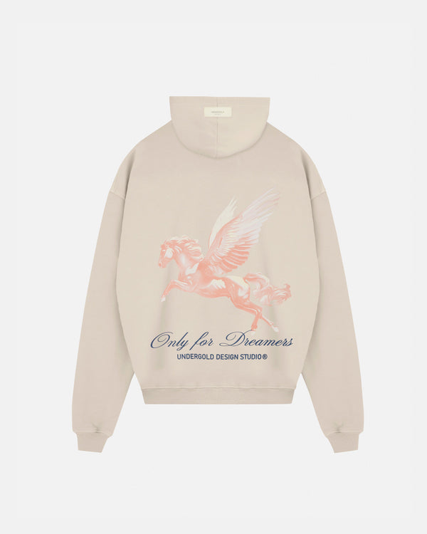 Dreamers Pegasus Hoodie Cream