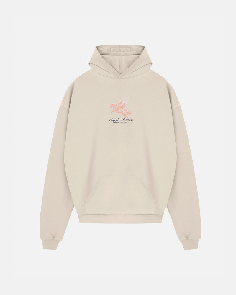 Dreamers Pegasus Hoodie Cream