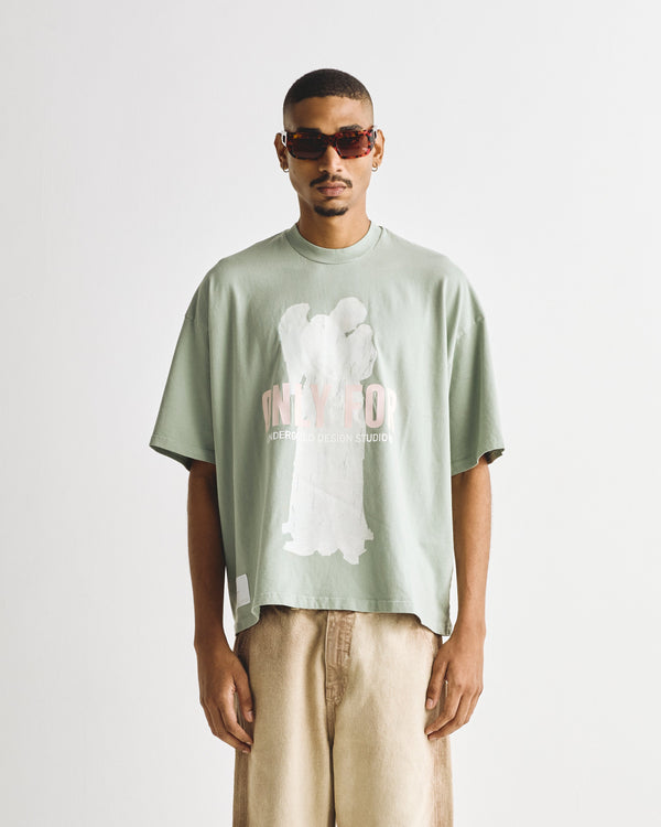 Dreamers The Prayer Boxy Fit T-shirt Green