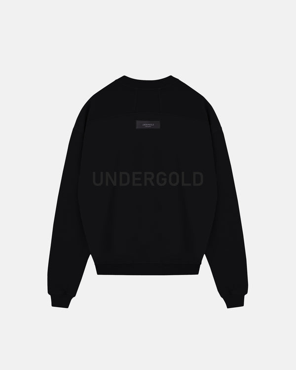 Line Logo Crewneck Black