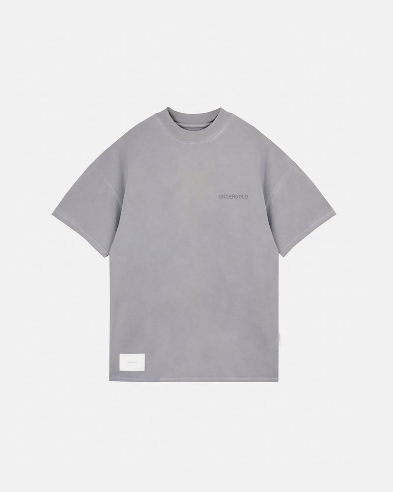 Line Logo Tshirt Washed Gray