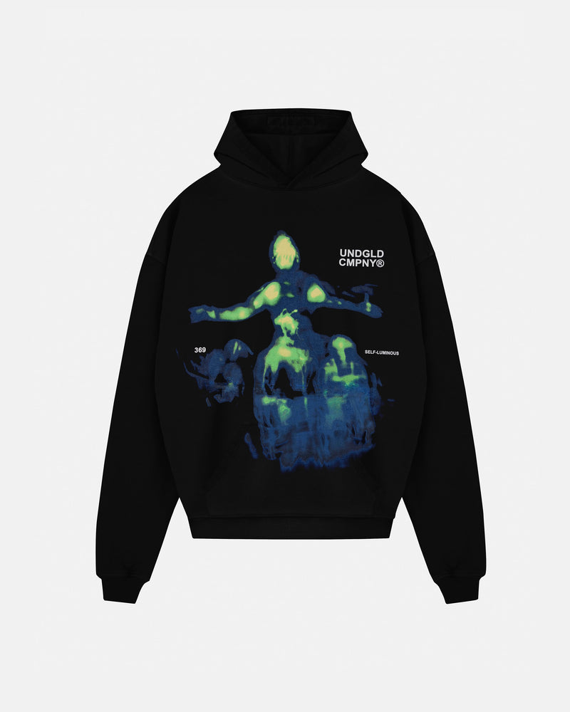 Luminescence Luminous Hoodie Black