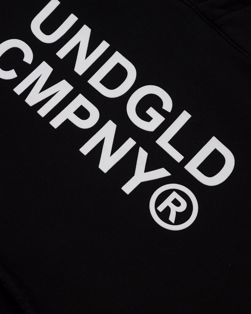 Luminescence UNDGLD CMPNY Cropped Hoodie Black