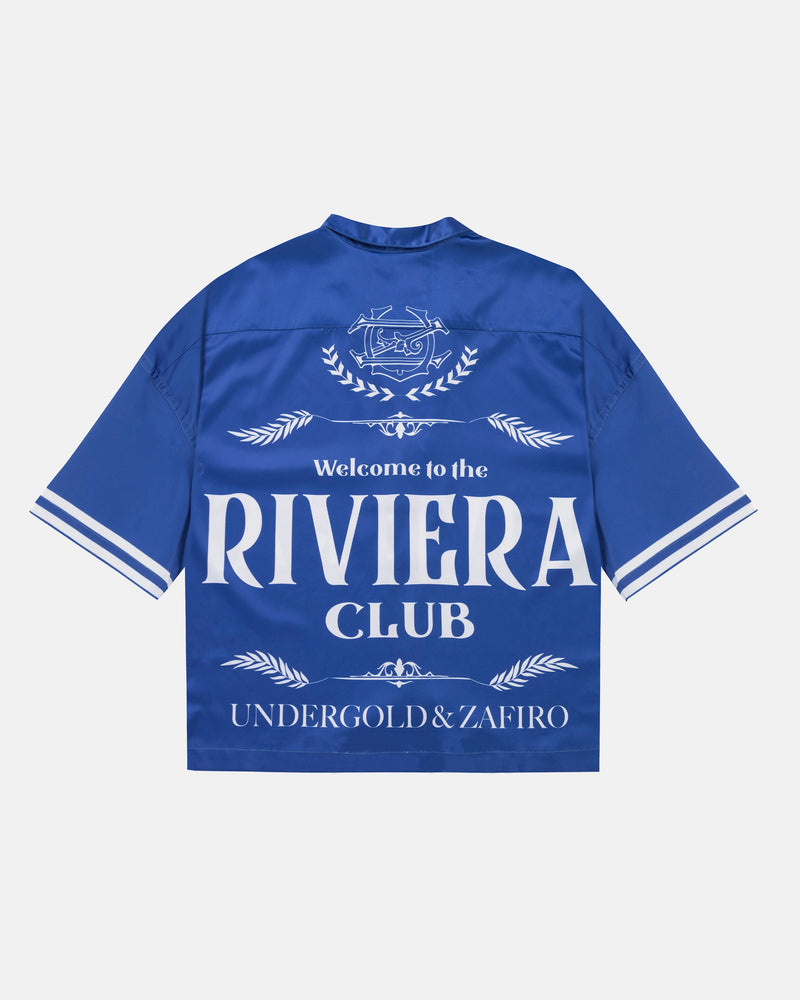 Riviera Club Short Sleeve Shirt Blue