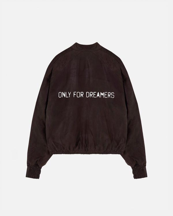 Riviera "ONLY FOR DREAMERS" Leather Jacket Brown