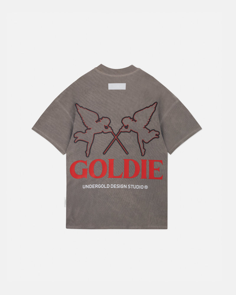 Rodeo Goldie Tshirt Washed Brown