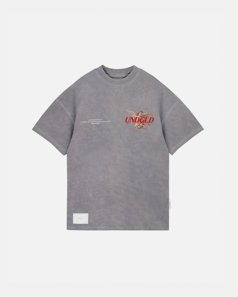 Rodeo Oil Angel Tshirt Washed Gray