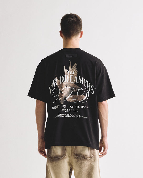 Sanctus Pigeons T-shirt Black