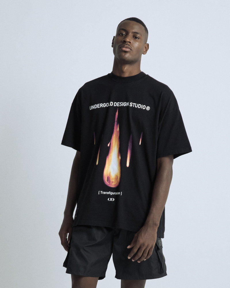 Transfiguration Comets Tshirt Black