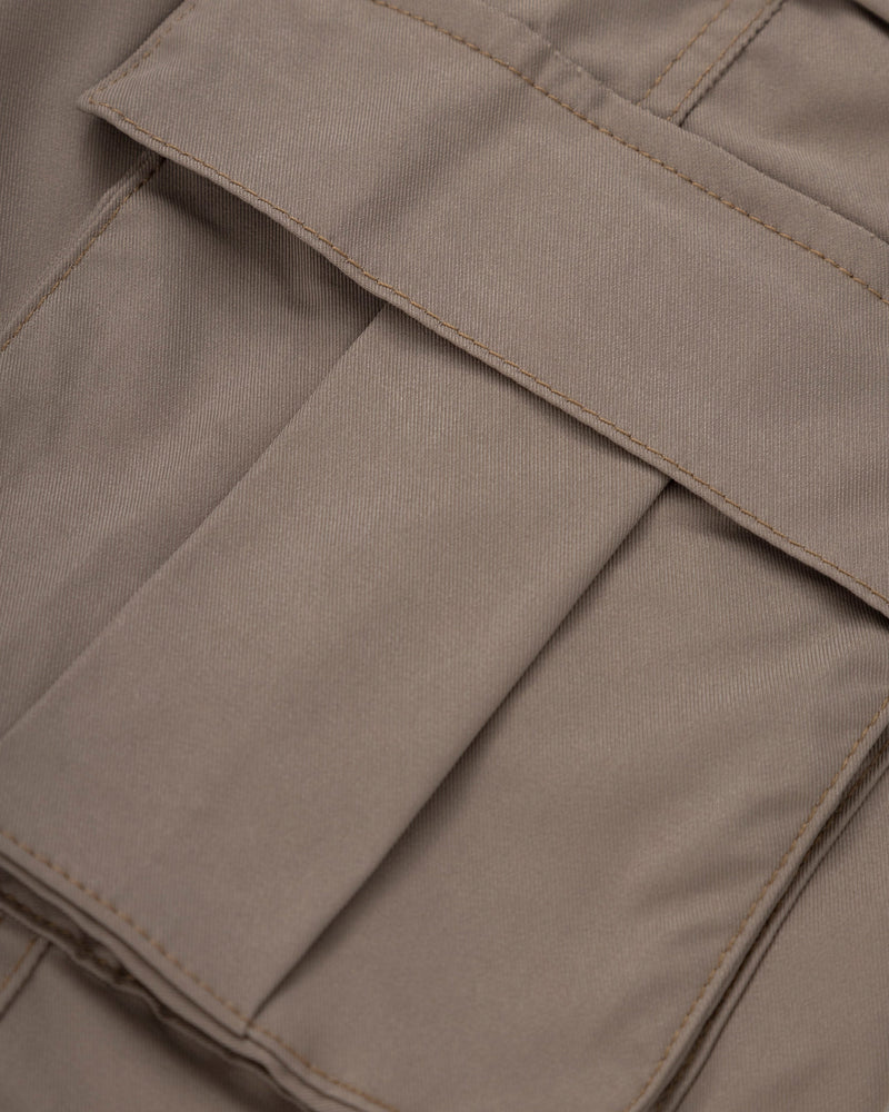 W Basics Multipocket Cargo Pants Cream