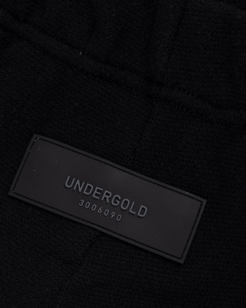 W Basics Undergold Design Studio Knit Short Black