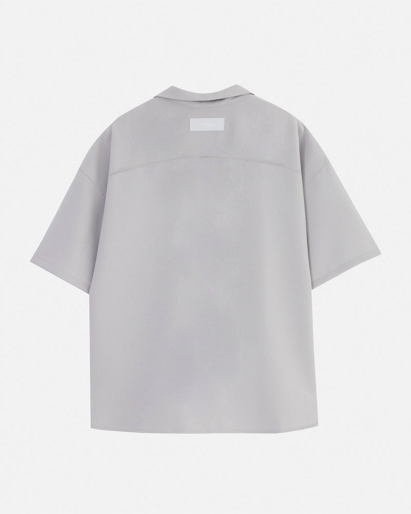 Basics Short Sleeve Shirt Gray