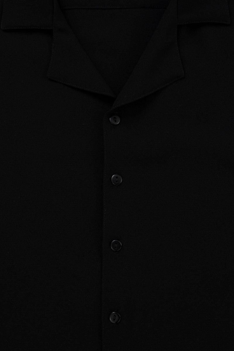Basics Soft Short Sleeve Shirt Black