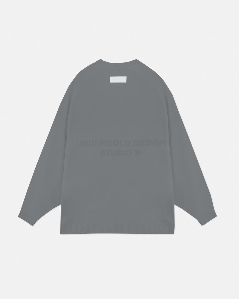 Basics Undergold Design Studio Knit Crewneck Silver