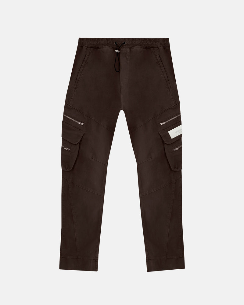 Basics Wide Cargo Pants Brown