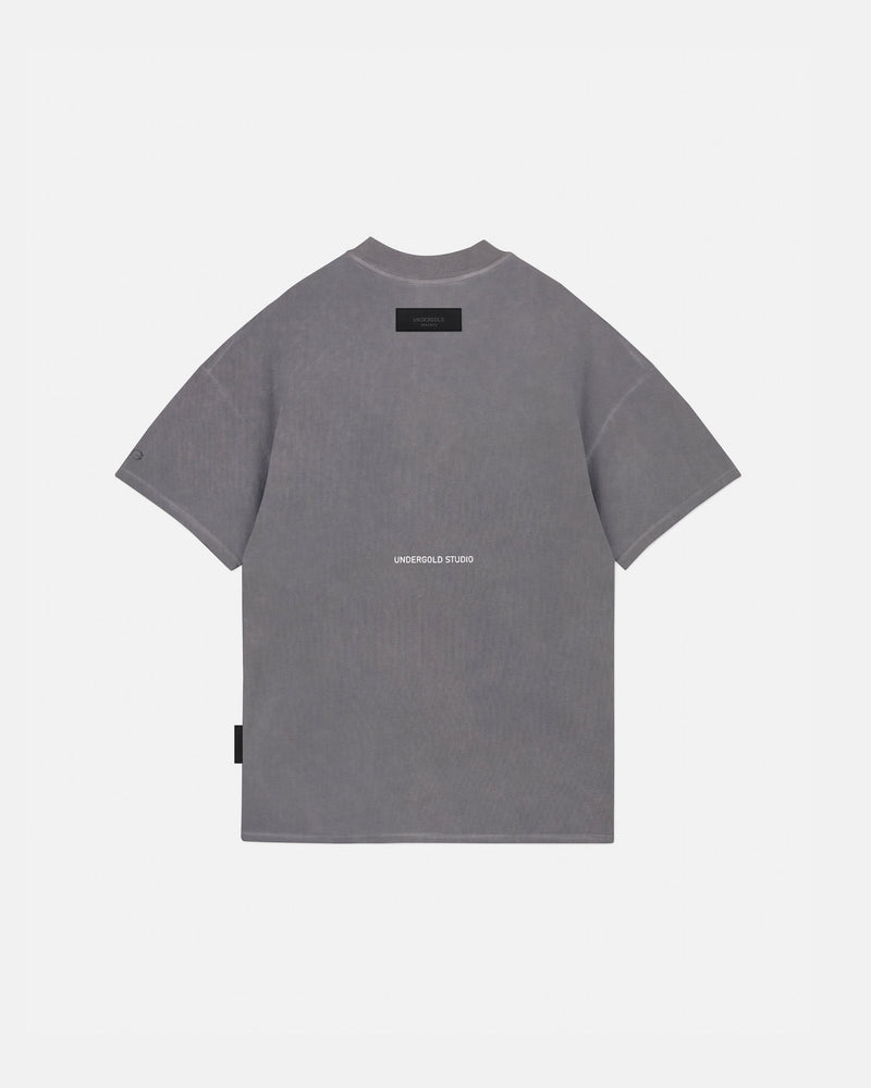 Nova Monogram T-shirt Vintage Dark Gray