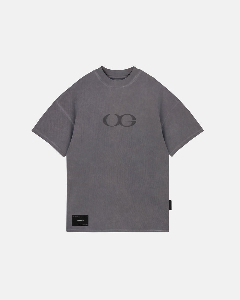 Nova Monogram T-shirt Vintage Dark Gray