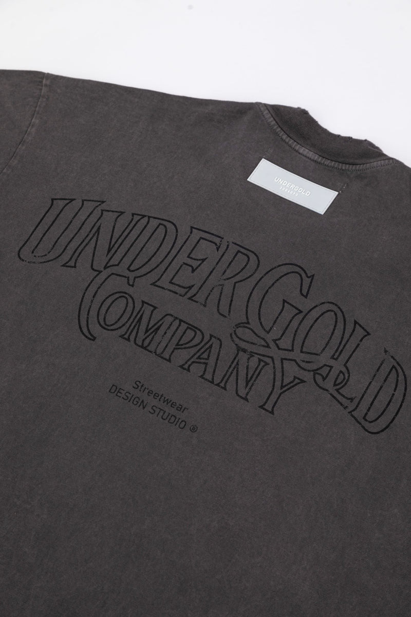 Savage Undergold Company Tshirt Vintage Gray