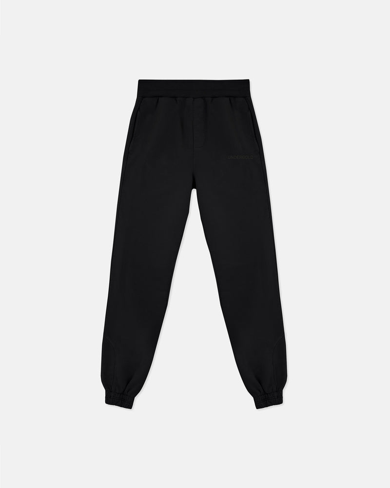 Solid III Shortened Sweatpants Black