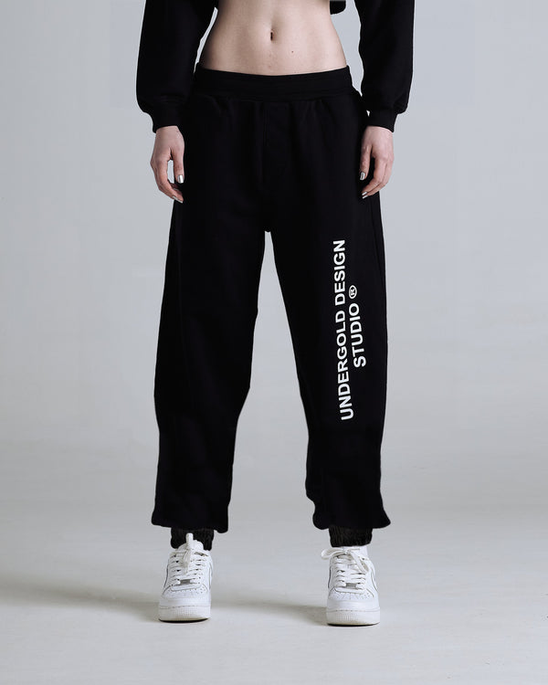 W Basics Undergold Design Studio Sweatpants Black